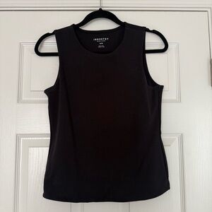 Industry Black Sleeveless Crewneck Tank Top